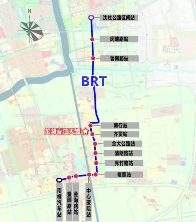 项目目前主要公共交通依托于奉贤brt,目前已开通.