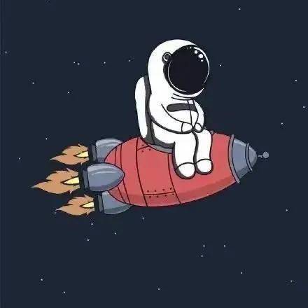 孤独的宇航员头像!