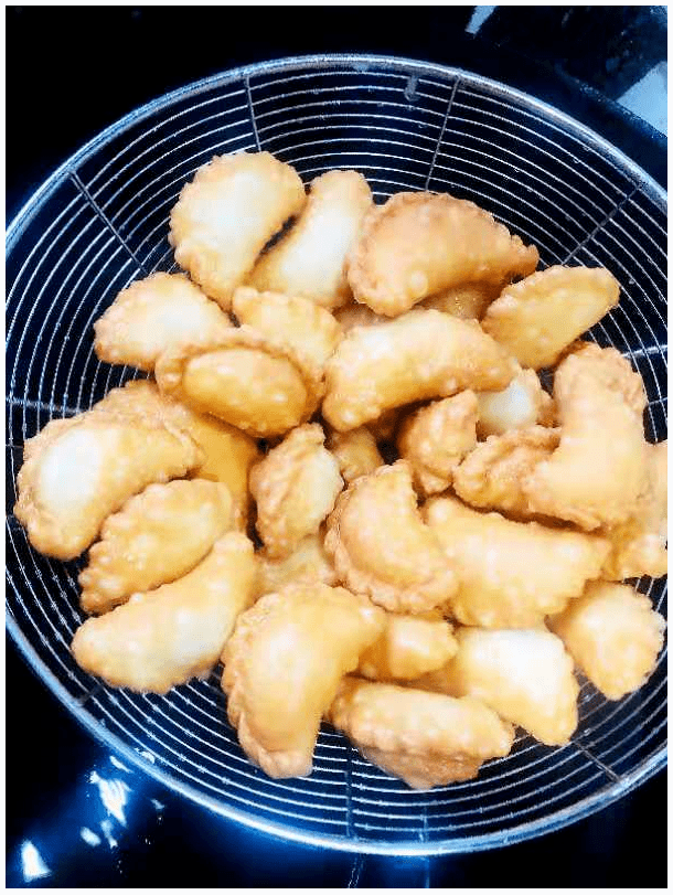 上杭民间特色小吃炸油饺