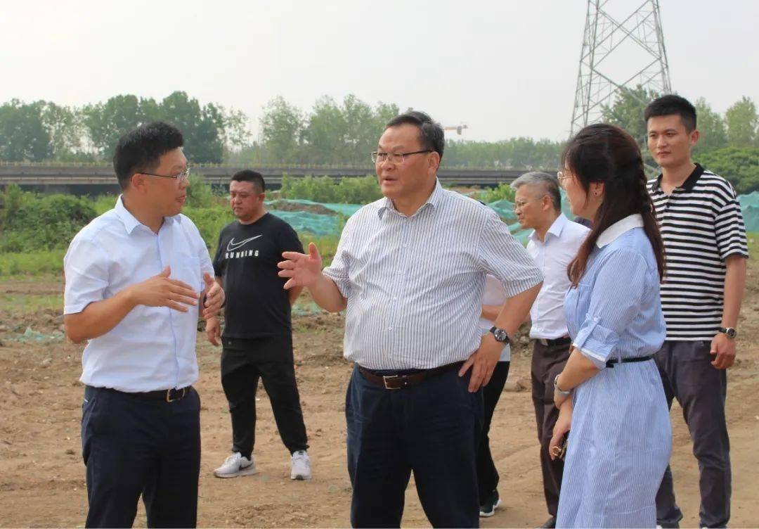 江北新区领导检查葛塘街道防汛工作!