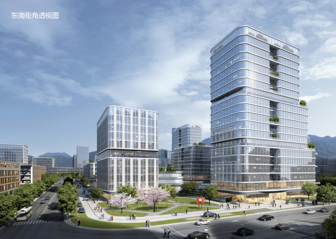浙南科技城又一高大上建筑设计曝光!科技感满满!