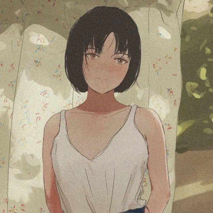 动漫女生头像_手机