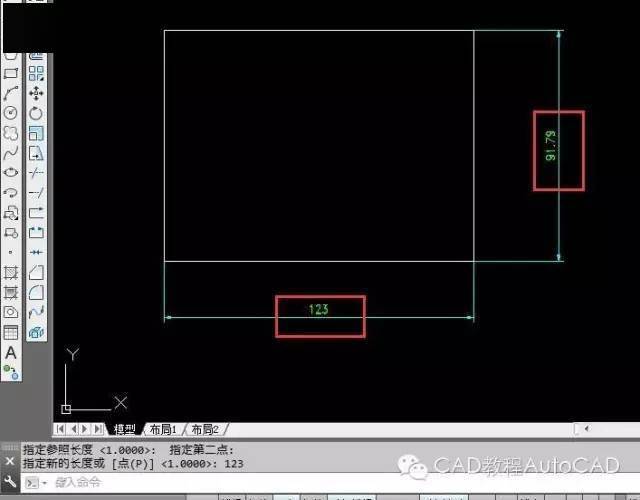 宽度方向等矩形整体随着同时缩放,计算缩放比例因子为123/67,可见口算