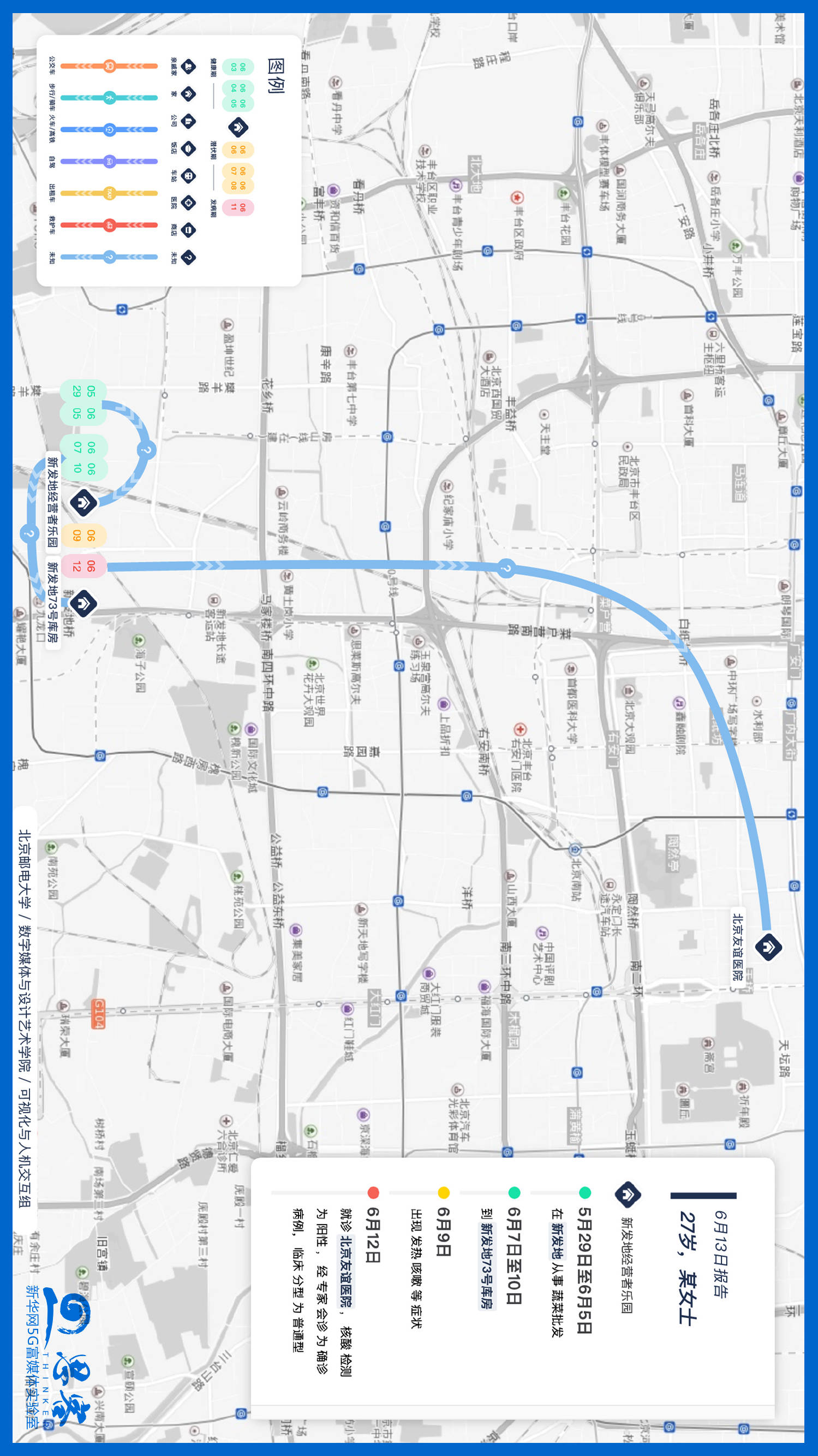 地图来了!北京新冠肺炎确诊病例活动轨迹丨思客数理话