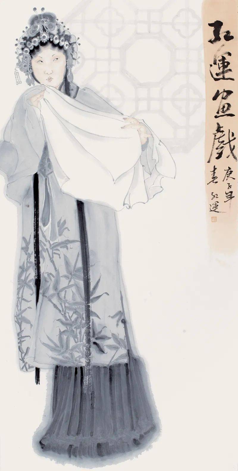 戏韵丹青——第三届水墨戏曲人物画展亮相国家大剧院-搜狐大视野-搜狐新闻