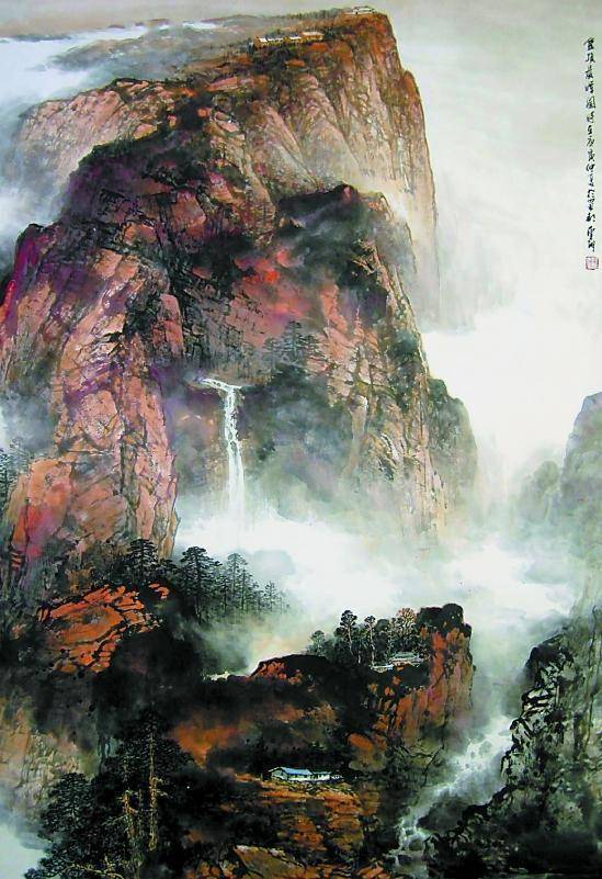 施云翔的山水画艺术