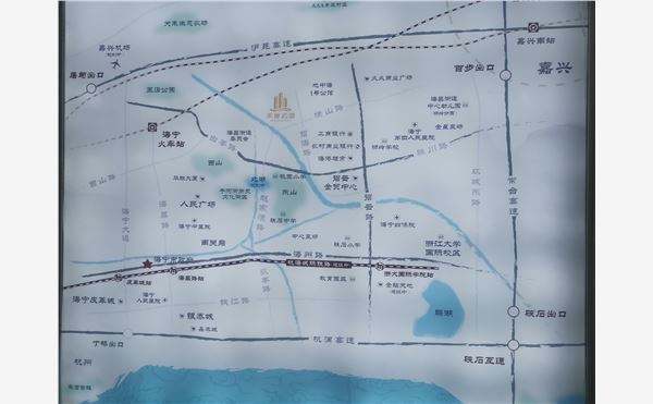 城铁口:杭州地铁一号线延伸海宁杭海城际铁路碧云路站