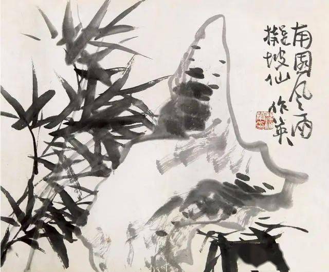 名画欣赏｜晚清蒲华墨竹图、幽兰图等10幅国画作品赏析_手机搜狐网