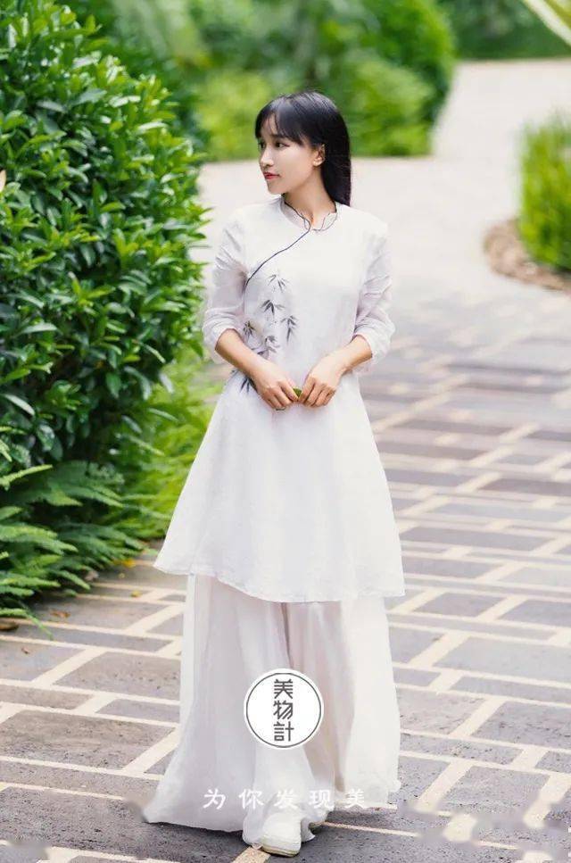 李子柒的衣服,太美了!