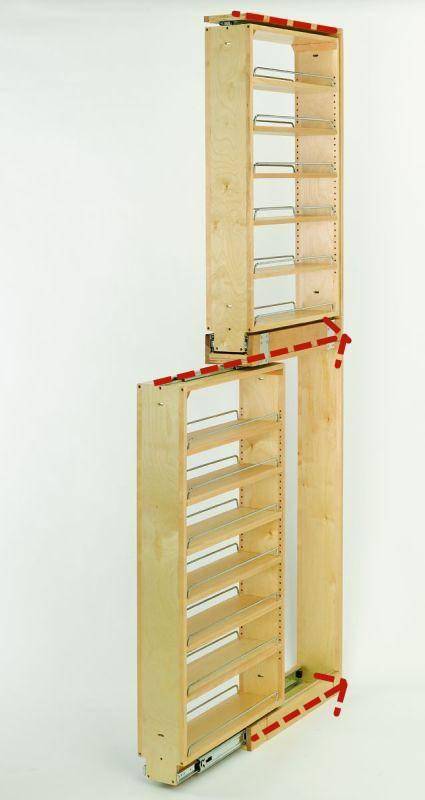 8公分能塞个抽拉柜,为啥小户型不学学?见缝插柜,收纳整整齐齐