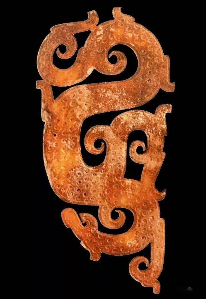 中国文物 古玉 収集家の放出品 砡 戰國捲雲紋玉環