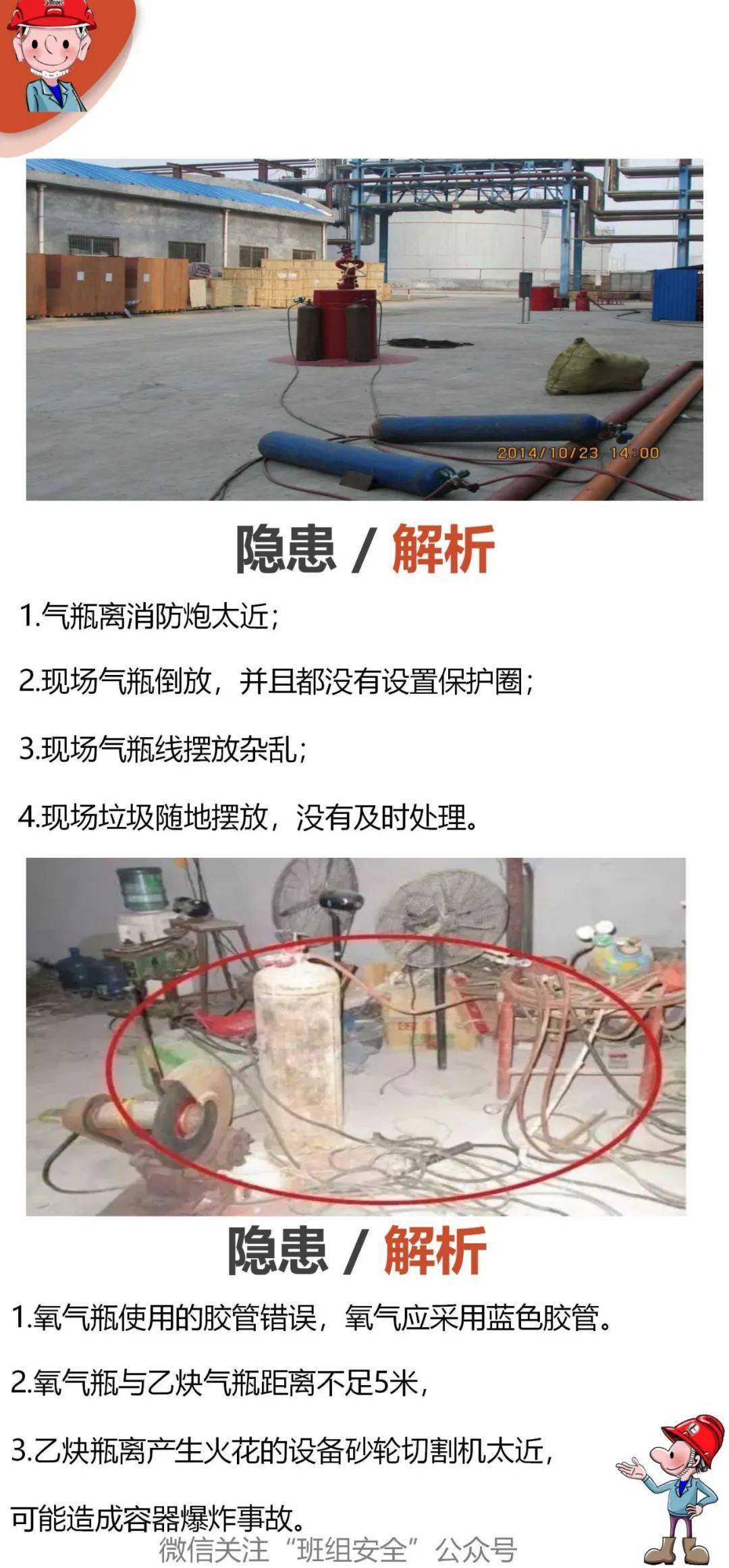 100张现场隐患图,安全月现场隐患这样查!