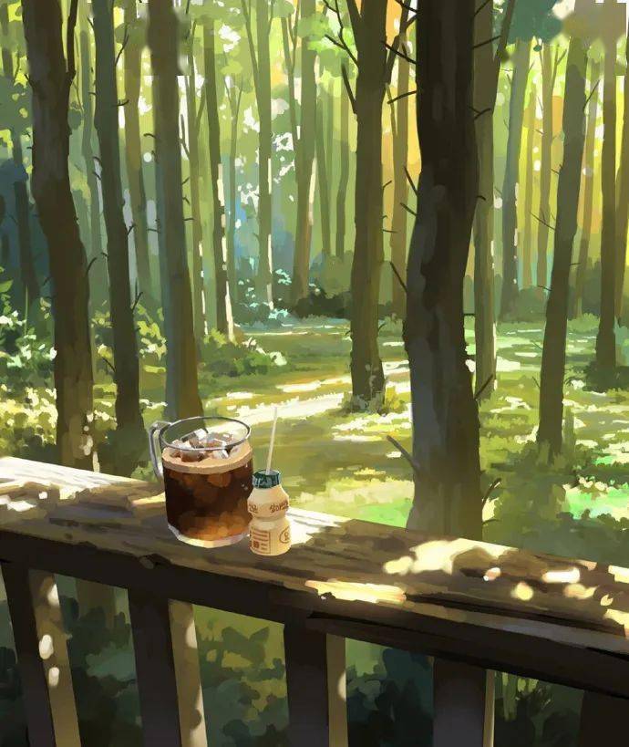 治愈插画 | 风说了许多,把夏天注得盈满.