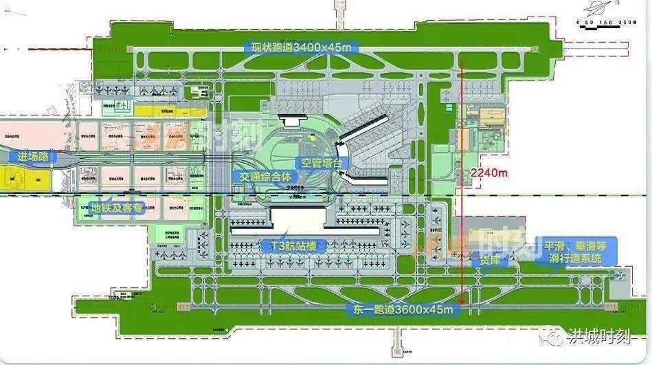 总投资100亿!昌北机场将打造gtc机场综合交通枢纽!概念规划曝光!