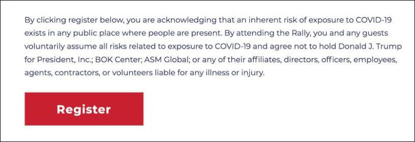 勇士|特朗普夸“今天来的是勇士”，但真被传染了却不能告他