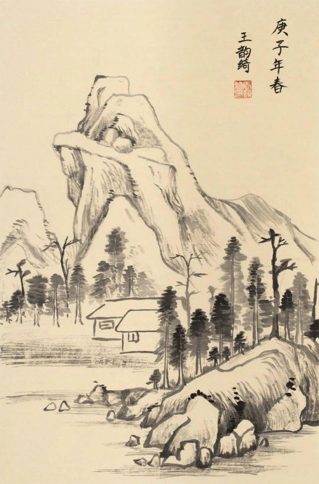 精彩活动云间童画笔墨生辉童画董其昌松江区中小学生中国画作品展二