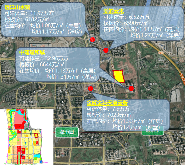 土拍预告|周边楼盘林立!西永再供81亩居住用地 起拍价