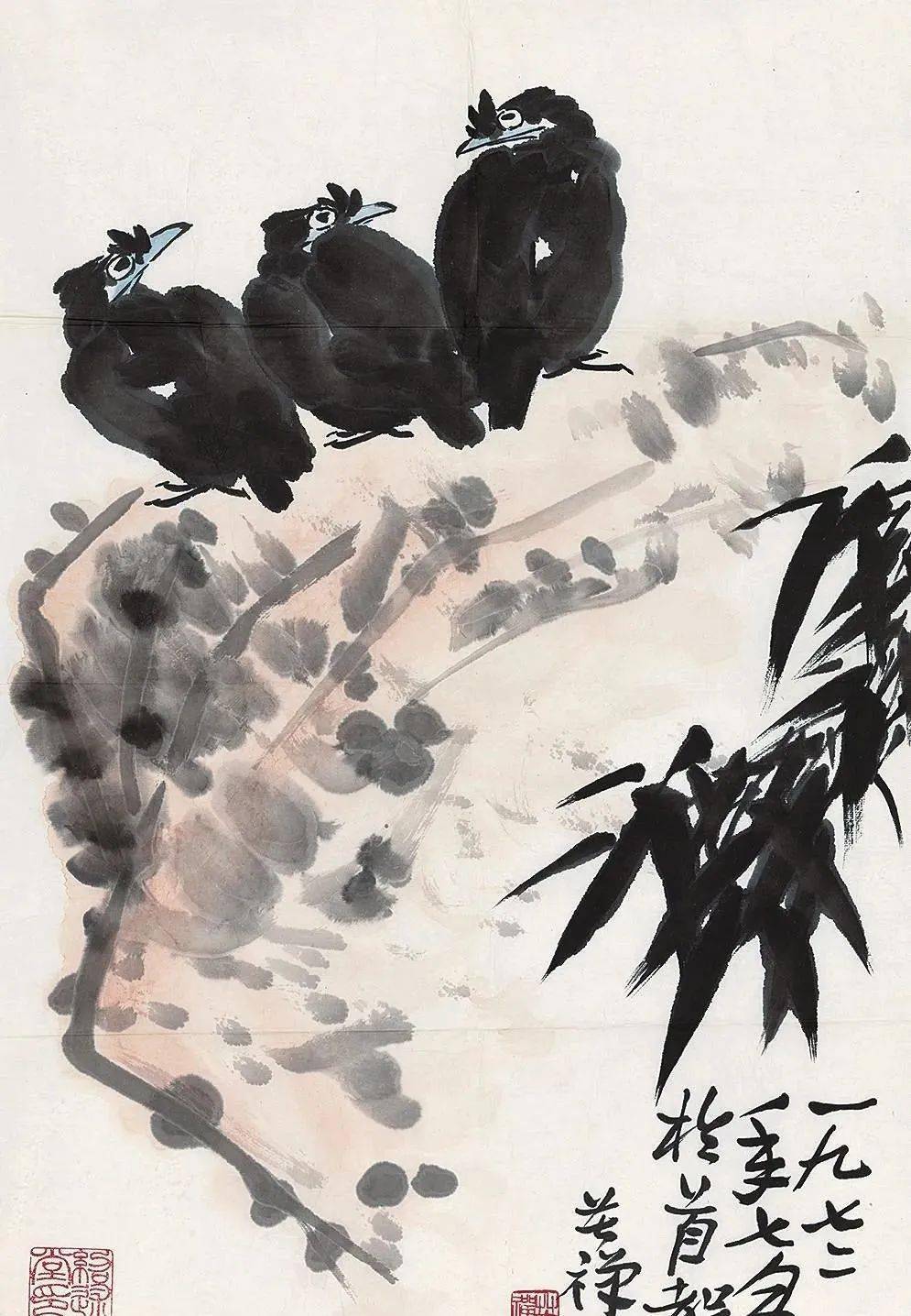 李苦禅禽鸟作品欣赏 高清80幅