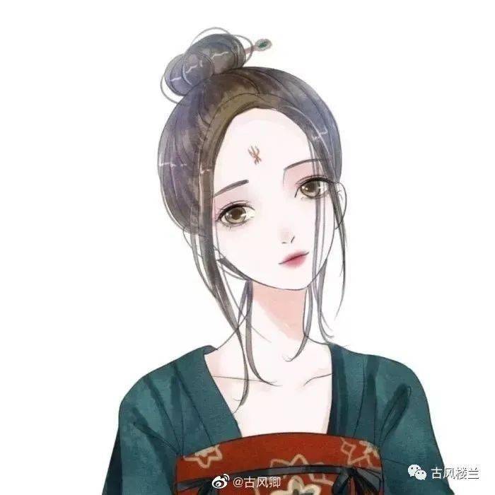 快来领取你的专属古风少女头像