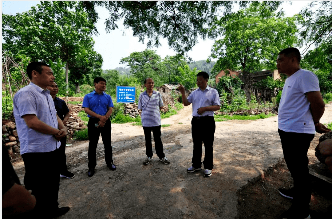 【地灾防治】济源示范区管委会委员,副市长李拴根检查指导地质灾害