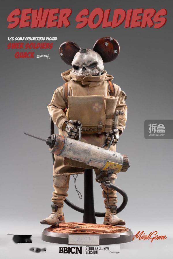 DAMTOYS x COALDOG 1/6 MindGame限定版 ZP004 BBICN限定】DAMTOYS x COALDOG煤厂黑狗1/6 MindGame 5周年限量店铺版