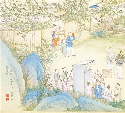 「古人」古人為何插草賣物，