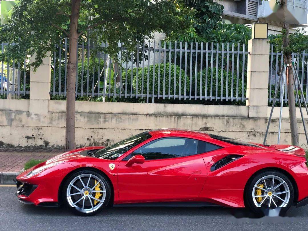 488w一口价,落地600w的法拉利488 pista 酷乐好车