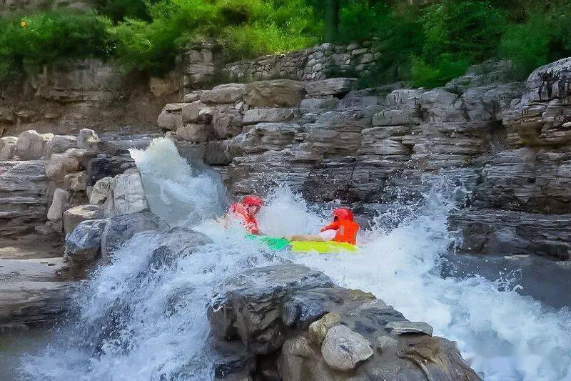 【周末1日】十渡乐谷银滩漂流|华北第一漂の最大落差急速高山峡谷漂流