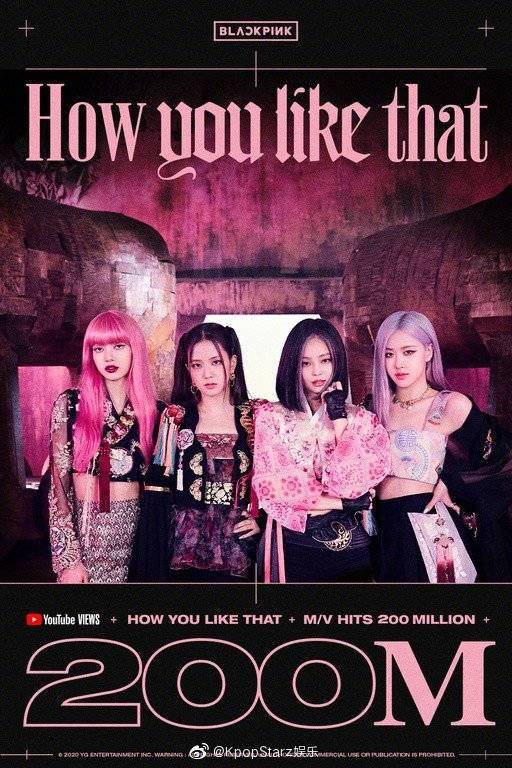 blackpink的资料,lisablackpink资料 blackpink回归新曲mv突破2亿次点击量,再创历史新纪录!