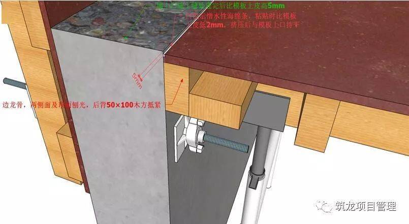 钢筋、模板、混凝土工程施工过程控制图文解说,三维效果图!