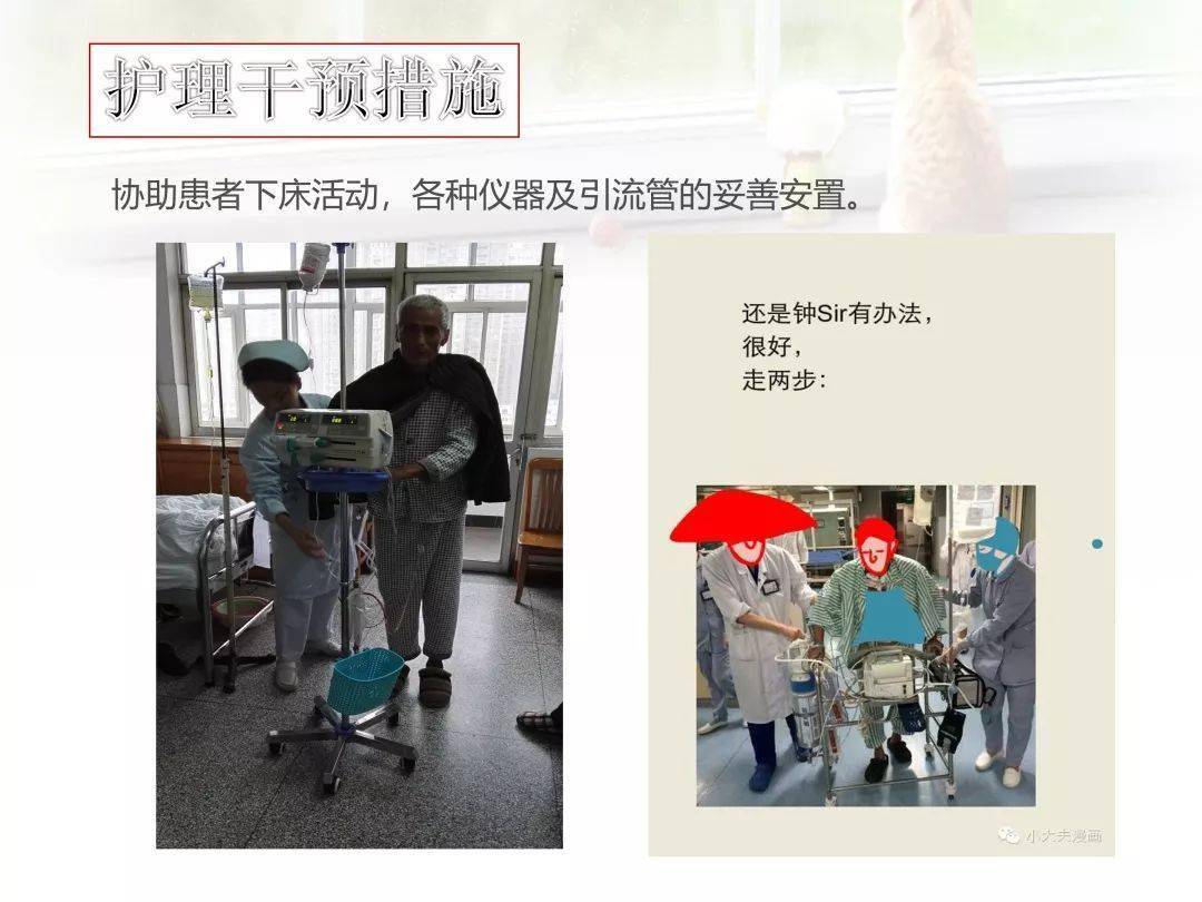 【ppt】腹部手术患者早期下床活动