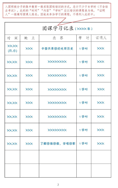 【青年关注】新入团的朋友们注意啦，入团志愿书要这么填