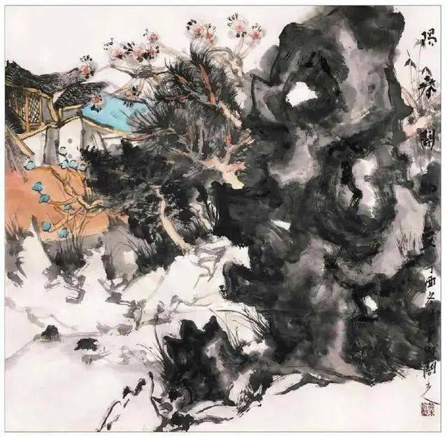 黄永滨山水画作品欣赏