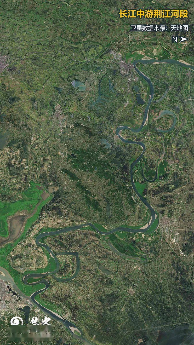 卫星地图看洪灾:为何湖北易发洪水?