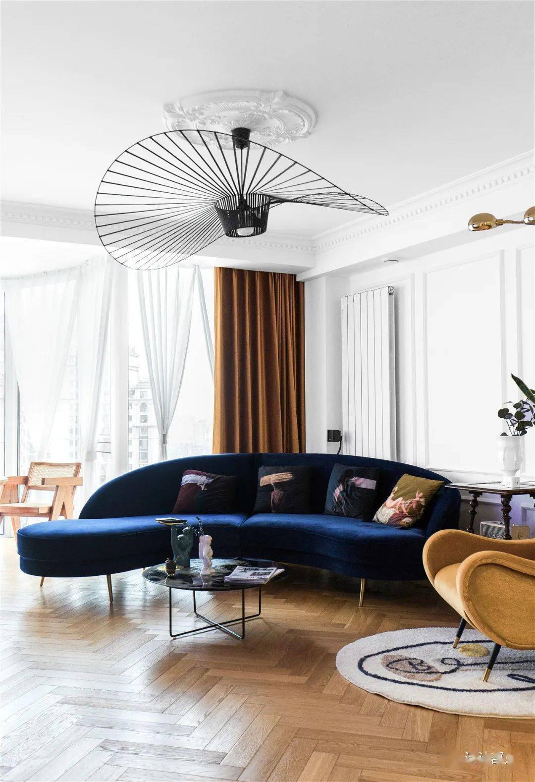 元素|美到窒息！北京夫妻的135㎡两室，多种vintage元素，打造极致惊艳之家！