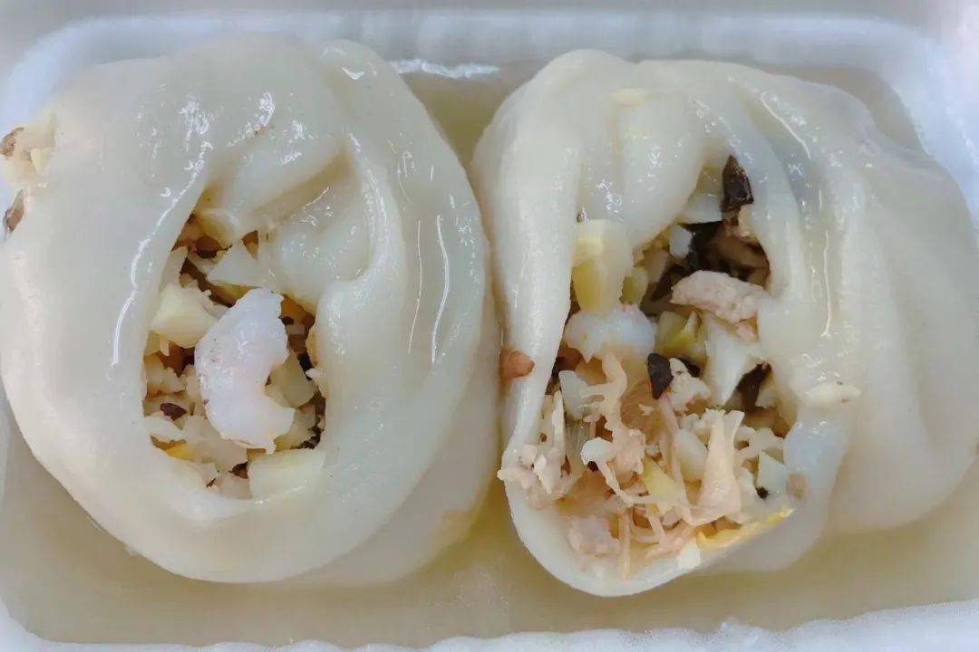 炒肉馅团子