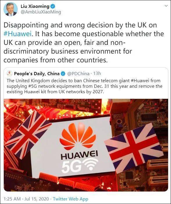 特朗普露骨承认：亲自劝说多国停用华为！刚刚