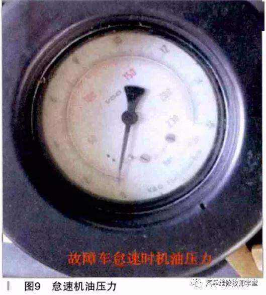 一汽大众迈腾机油压力报警