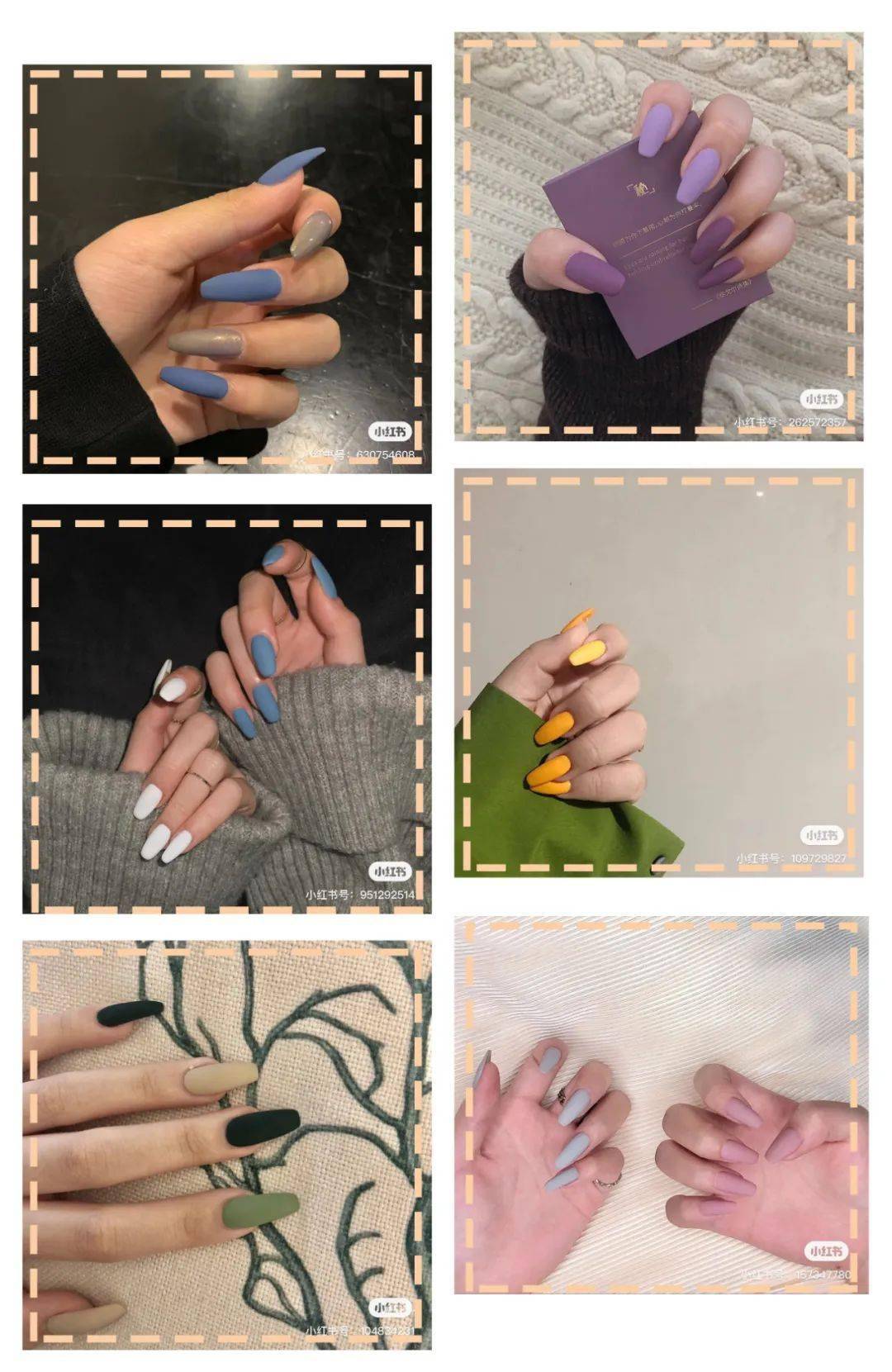 图鉴|100款美甲图鉴！巨好看！拿图去做！