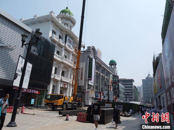 盛京皇城改造工程施工现场 李晛 摄