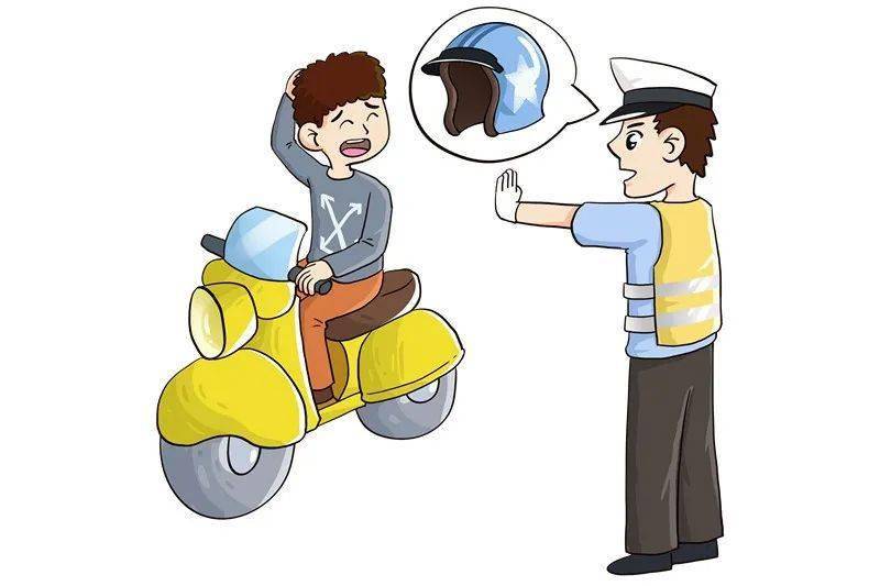骑共享电动车不戴头盔该罚谁?嘉兴交警明确了!