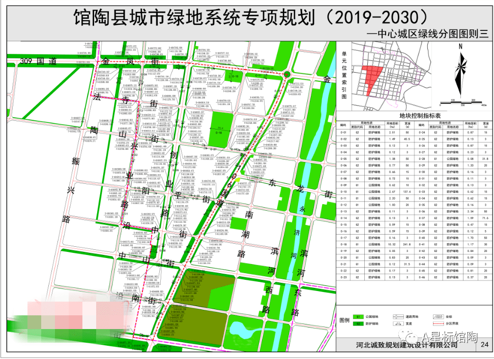 速看馆陶未来10年城市绿地规划来了!