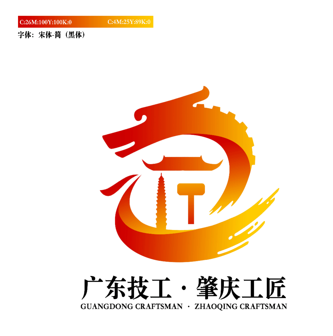 肇庆市职业技能培训"三大工程"形象标识(logo)征集活动获奖名单公布!