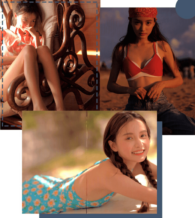 面膜|关晓彤、虞书欣才是“绿茶照”的高段位玩家！又纯又欲太撩人了！