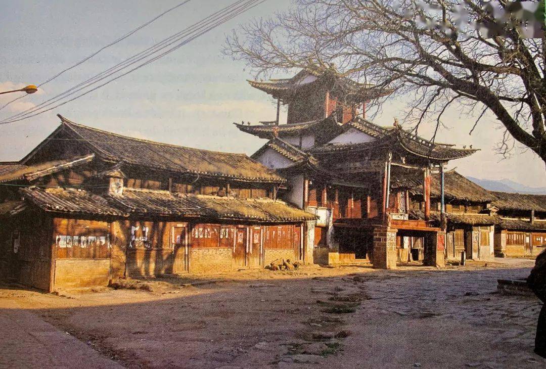 茶马古道上唯一幸存的集市",被列入值得关注的100个世界濒危建筑保护