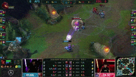 对线期单杀以稳定著称的kuro选手.