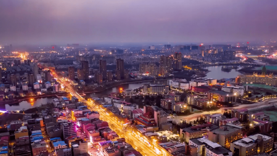 这样的新郑夜景见过算我输