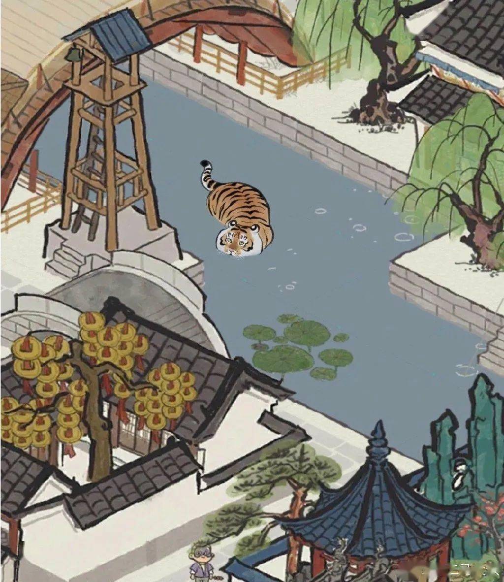 有100万人开始玩《江南百景图》了:种菜开荒,真是写在
