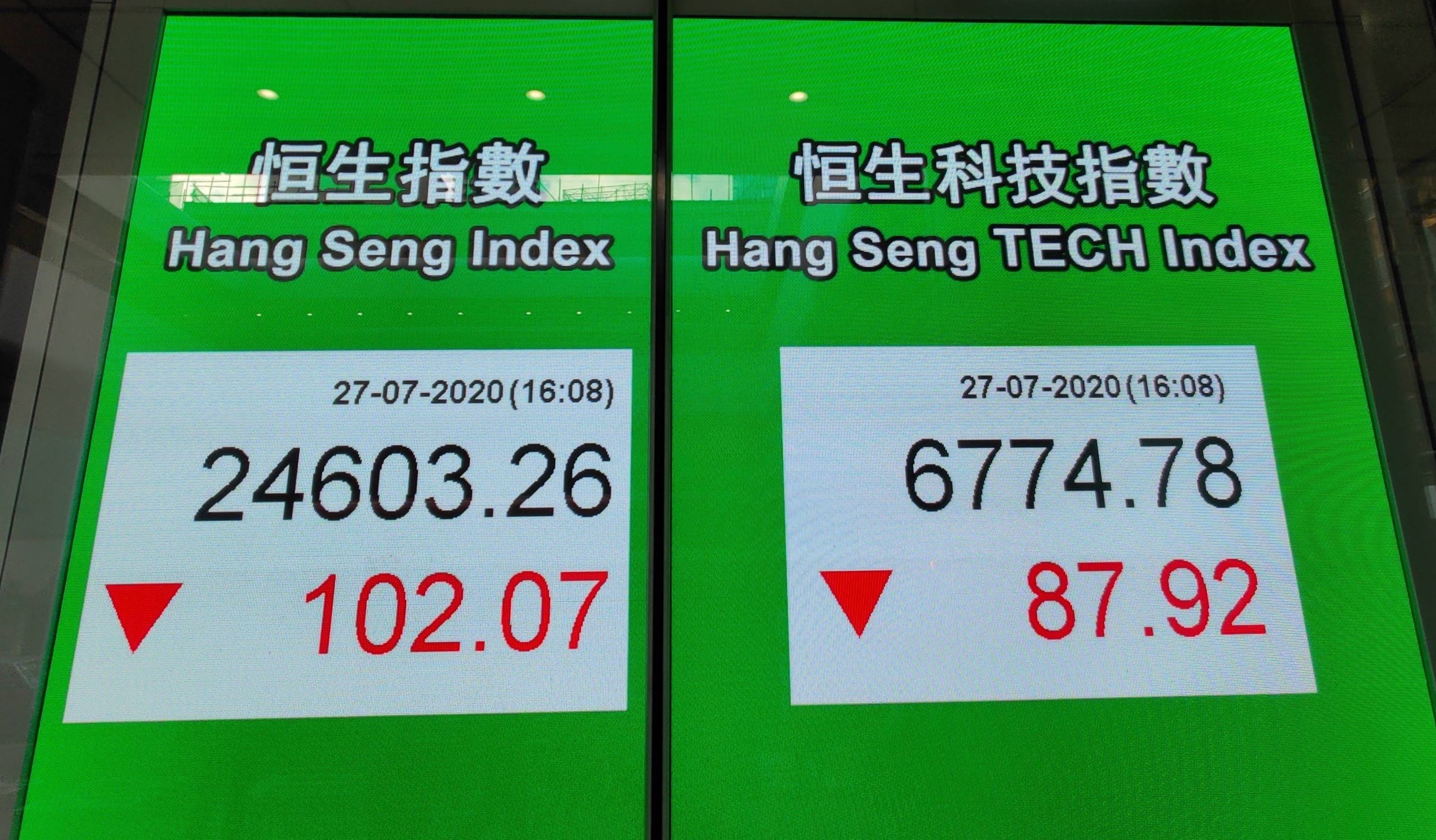 港股正式推出恒生科技指数_搜狐网