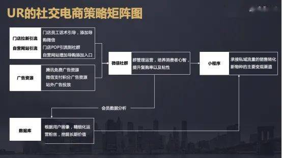 2,ur的社交电商策略矩阵图